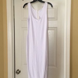 White Midi Dress NWOT